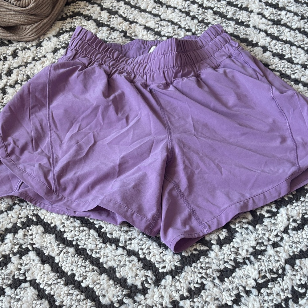 lululemon athletica Lavender Athletic Shorts